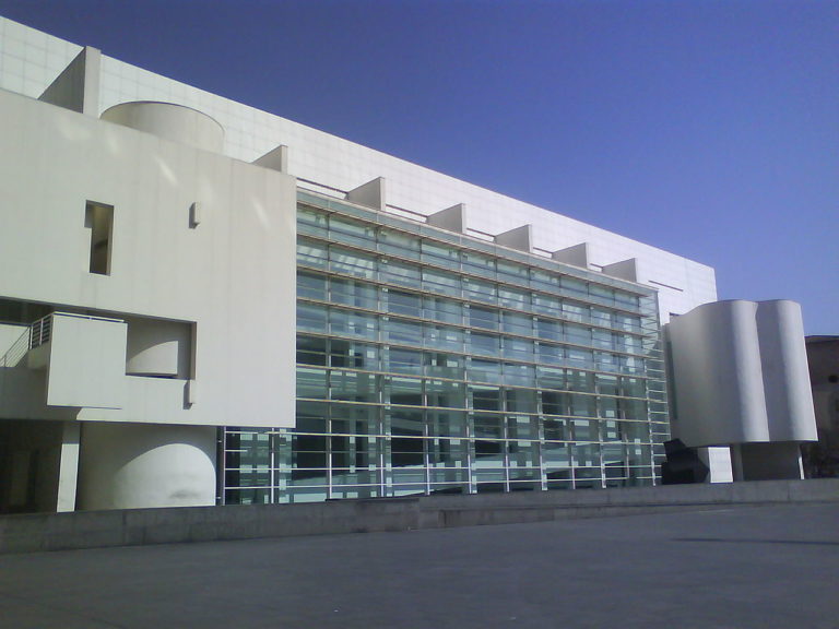 le musée d'art contemporain de Barcelone